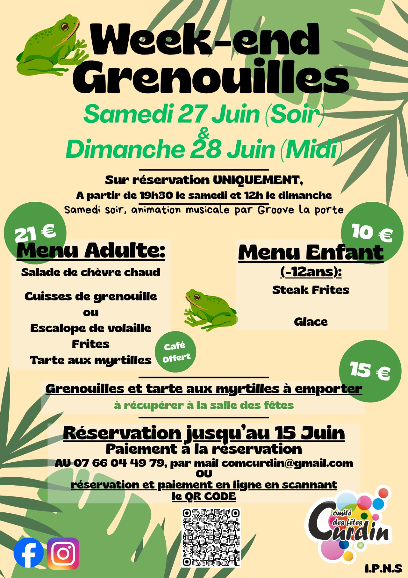 week end grenouilles